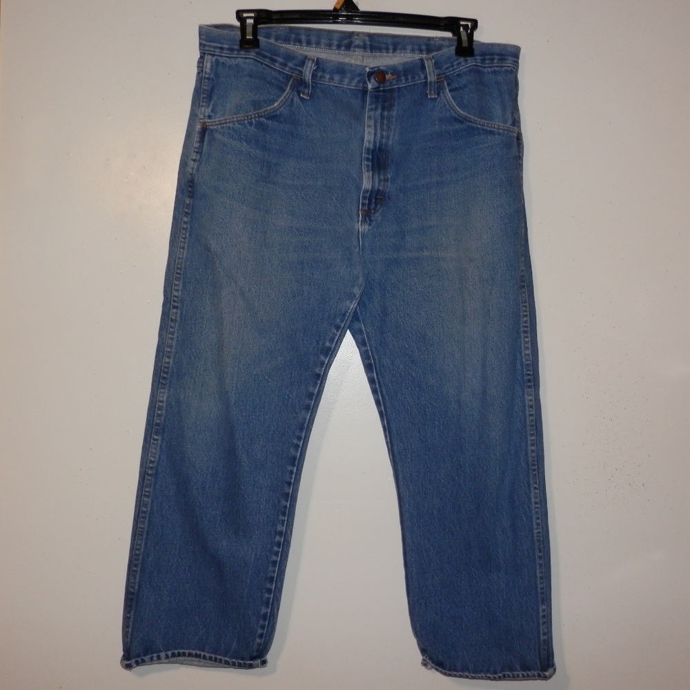 Rustler Jeans 38x25.5 Note Length 5 Pocket E404